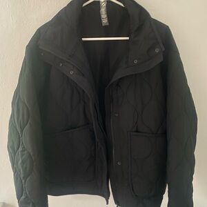 Women’s Black Quilted Jacket